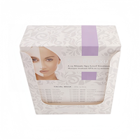 Boîte cadeau cosmétique personnalisée en papier, vente en gros, OEM, boîte pliante en papier artistique, emballage beauté