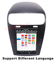 Asvegen 13 MTK Touch 9.7 pouces autoradio DVD lecteur vidéo pour Dodge Journey Fiat Freemont 2011-2018 avec navigation GPS de voiture BT