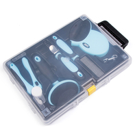 Kit d'accessoires de nettoyage pour animaux domestiques, 8 pièces, 5 en 1, laisse, outils de toilettage pour chiens
