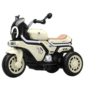 Moto électrique pour enfants alimentée par batterie 6V, tricycle à 3 <span class=keywords><strong>roues</strong></span> avec moteur 390 pour les tout-petits, vélo pour enfants - Product Image 2