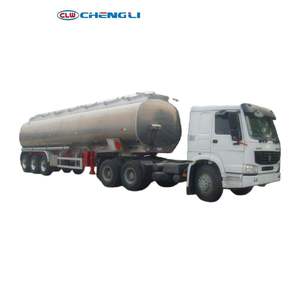 Serbatoio Carburante in Alluminio CL a 3 Assi, Cisterna per Olio Diesel DOT con Volume Serbatoio 15001-30000L e Peso Totale 32T - Product Image 4