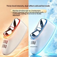 Appareil de massage électrique froid et chaud, Instrument de massage des méridiens, Outil de massage facial par grattage, Planche de grattage à micro-courant