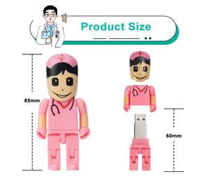 Memoria USB en Forma de Robot Médico, Unidad Flash USB de Alto Rendimiento - Product Image 3