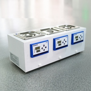 Baño de Agua Termostático de Tres Compartimentos Biobase China con Control de Temperatura Independiente para <span class=keywords><strong>Instituciones</strong></span> Médicas y de Cuidado de la Salud - Product Image 1