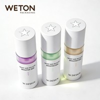 Botol Pompa Kosmetik Plastik Putih AS untuk Kemasan Lotion, Primer, Tabir Surya, dan Foundation