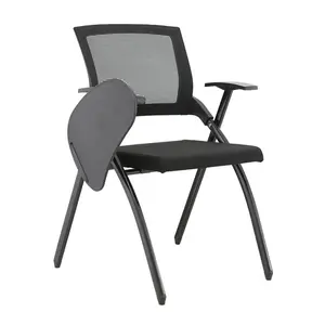 Тренировочный стул с папкой для бумаг, один стол и стул, стул для студентов и встреч с настольной доской