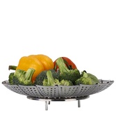 Offre Spéciale pliable rétractable plaque à vapeur panier à vapeur en acier inoxydable pliable panier à vapeur de légumes en acier inoxydable