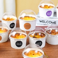 Gobelets en papier, bols jetables pour café, coupes à glace avec support, couvercles pour salades, contenants personnalisés 16oz en carton kraft pour soupes