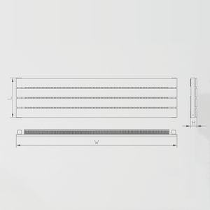 <span class=keywords><strong>Radiateur</strong></span> de <span class=keywords><strong>plinthe</strong></span> haute performance en acier pour chambres à coucher - Product Image 4