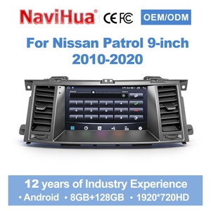 Autoradio DVD 9'' Navihua pour Nissan Armada Patrol Y62 / Infiniti QX80 2010-2020, lecteur stéréo, enregistreur de cassettes - Product Image 2