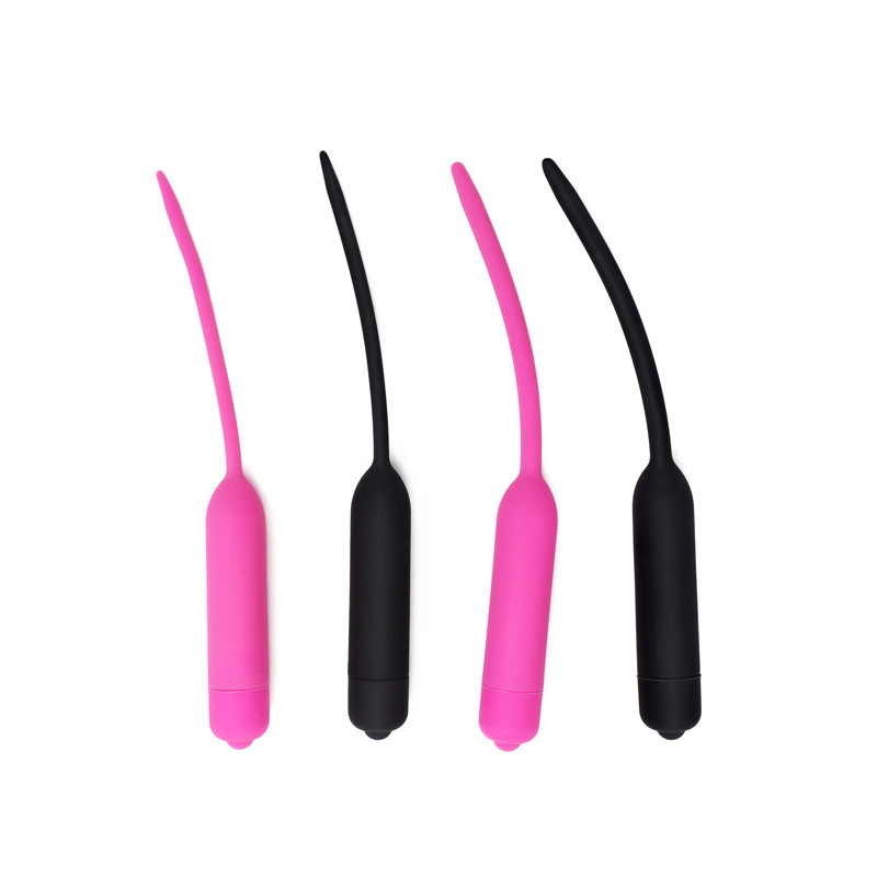 vibrating urethral plug 1pc Vibrating Urethral Sounds Dilator Male * Toy, Male * Urethral Plug  Dilator Massager With 10 Vibration * Urethral * * * Plug Adult * Toys For  Men Christmas Gifts main image 0