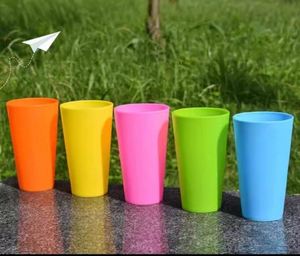 Wholesale Promotional High Quality Hot Sale Custom Printed Drinking Cup Red Pp Disposable Plastic Party Cup - Product Image 2