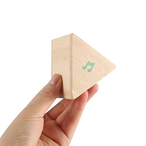Kids Brinquedos Educativos Factory Toy Madeira Sound Blocking Brick Sound <span class=keywords><strong>Prism</strong></span> Building <span class=keywords><strong>Block</strong></span> Sets Stacking Music Toy Para Crianças - Product Image 3