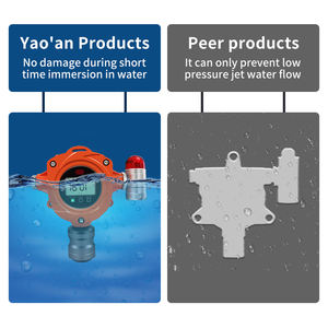 كاشف مسامات الغاز الفلوريني أو فلوريد الهيدروجيني Hf F2 المعتمد من ATEX وCE FCC من Yaoan كاشف تسرب الغاز - Product Image 4