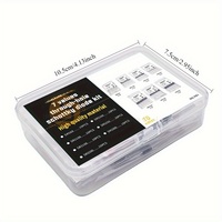 Assortiment de 70 diodes Schottky, 7 valeurs (SR560, SR2100, SR3100, SR3200, SR5100, SR5150, SR520), boîtier DO27, pour la réparation et la conception de circuits