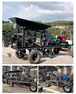 Máy nghiền búa di động nhỏ cho đá và than Máy nghiền búa di động nhỏ với động cơ và các thành phần cốt lõi mang - Product Image 3