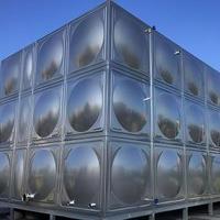 Réservoir d'eau surélevé carré en acier inoxydable 304, fût à huile industriel, grande capacité, usage résidentiel et commercial, garantie de plus de 5 ans