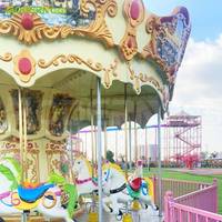 Fournisseur d'équipements d'amusement, manège à 16 places, attraction de parc à thème, manège de fête foraine