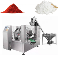 Máquina de Envasado Rotativa Automática para Bolsas y Sobres, Materiales Plásticos/Papel, Grado Alimenticio, Ecológica, Nueva
