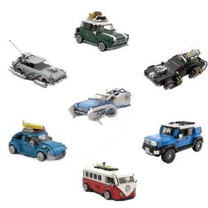 Modelo de Auto Deportivo de Carreras 2 en 1 OEM Roadster, Bloques de Construcción para Ensamblar, Juguete Educativo de Construcción de Vehículos - Product Image 1