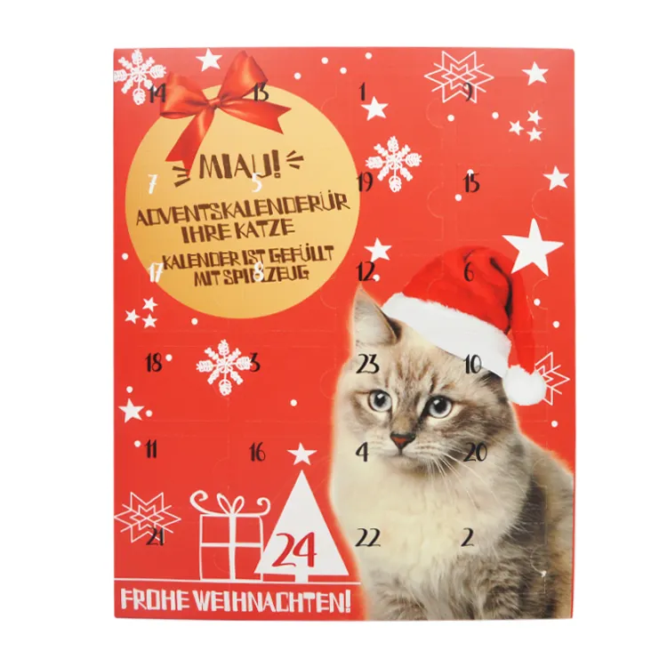 Mini caja de dulces con logotipo de diseño, proveedor de China, venta al por mayor, foto de gato, Animal <span class=keywords><strong>perforado</strong></span>, ventana, Navidad, Chocolate, fresa