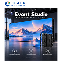 Écran LED d'intérieur P2.976 500x500mm avec câble à connexion rapide pour la location de scènes et d'équipements audiovisuels