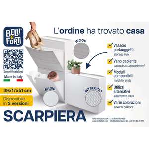 Scarp Colors White <b>Shoe</b> Box 515x160x390mm PP Material Single Tier <b>Wardrobe</b> <b>Storage</b> Clothing Organizer - Product Image 3