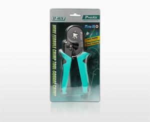 <span class=keywords><strong>Proskit</strong></span> CP-462G vuông Uốn Tóc bồng dụng cụ cầm tay cho AWG 26-10 dây thiết bị đầu cuối crimps bốn dây ferrule cho dây phạm vi kích thước - Product Image 6