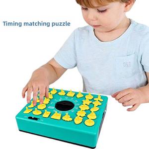 Jeu de puzzle interactif pour l'éveil des jeunes enfants : jeu de concentration pré-éducatif en plastique - Product Image 3