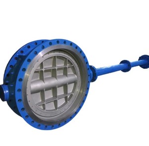 Válvula de Mariposa de <span class=keywords><strong>Metal</strong></span> con Extremo Soldado a Tope y Eje Extendido para la Industria Química de Alta Temperatura - Product Image 5