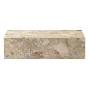 Mesa de centro de mármol Kunis Breccia, diseño minimalista, rectangular, moderna, para sala de estar - Product Image 6