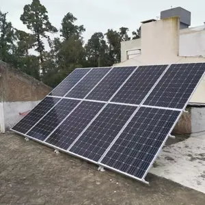 10KW सौर ऊर्जा प्रणाली घर 10000w ग्रिड बंधे सौर पैनल किट के लिए घर