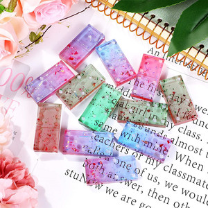 2 Pack DIY Domino Game Resin Molds Square <b>Silicone</b> Mold for Epoxy Resin Casting for Arts and Crafts - Product Image 5