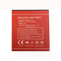 Batterie d'origine DOOGEE X5/X5 Pro 2400mAh DOOGEE X5/x5 Pro X60 X70 X10 X5 Max Remplacement de smartphone