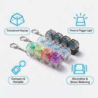 Mini clavier personnalisé en plastique, porte-clés pour cadeaux et promotion