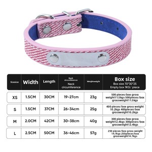 छोटे कुत्तों और बिल्लियों के लिए <span class=keywords><strong>2026</strong></span> नई आगमन लक्जरी समायोज्य pu उत्कीर्ण कुत्ते कॉलर फैशन पालतू कॉलर - Product Image 6