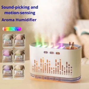 Nuevo Humidificador Dinámico 2025 con Pulverizador de Aceites Esenciales, Máquina de Aromaterapia Silenciosa para el Hogar, con Efecto de Llama - Product Image 4