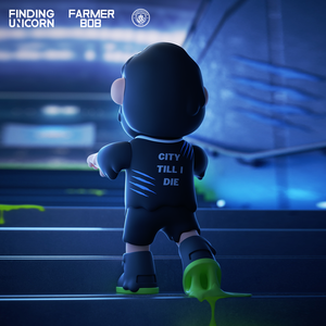Figura Coleccionable Limitada Unicorn Manchester City VANTA ZOMBIE BOB 400% Edición Blue Blood Battle Song, Adorno <span class=keywords><strong>de</strong></span> Escritorio <span class=keywords><strong>de</strong></span> Moda, Regalo - Product Image 3