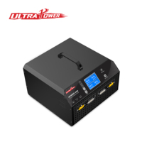 UP4000-24S daya Ultra, 4000W 25A 2 port 16-24s, pengisi daya baterai Drone pertanian 60 menit untuk terisi penuh dua baterai