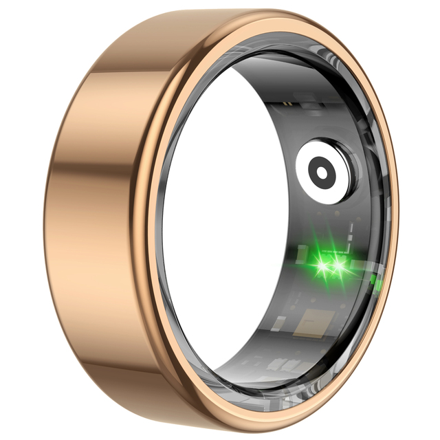 VALDUS 2024 Waterproof Sleep Tracker Blood Oxygen Heart Rate Monitor Fitness Android Phone Health Rings Men Smart Ring
