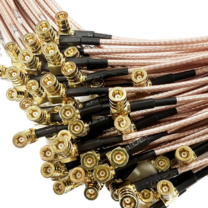 Cable de Antena RG316 de 30 cm de Largo, Conector SMA Macho a SMA Macho en Ángulo Recto - Product Image 2