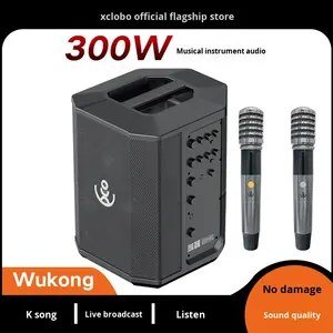 SINOBAND Wukong Xidobao 300W Song <span class=keywords><strong>XDOBO</strong></span> En direct avec basses puissantes pour haut-parleur, 2 microphones, étanche IPX5, 10000mAh - Product Image 5