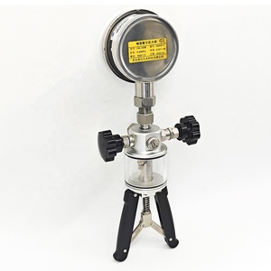 Pompe de calibration manuelle 700 bars, calibrateur de manomètre en acier inoxydable - Product Image 6