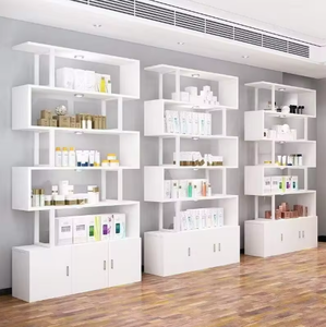 Mueble de Almacenamiento de Madera en Oferta, Estantería para Libros, Exhibidor para Salón de Belleza, Peluquería, Gimnasio, Dormitorio, Comedor, Baño - Product Image 5