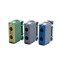 Connecteur de câblage électrique UTL de haute qualité avec conducteurs Al/Cu, bornes de connexion pour câbles de 2,5 à 50 mm² JUT10-50
