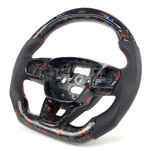 Pour <span class=keywords><strong>Ford</strong></span> Focus MK4 <span class=keywords><strong>PUMA</strong></span> affichage LED volant en Fiber de carbone forgé intérieur automobile 2018 2019 2020 2021 2022 <span class=keywords><strong>2023</strong></span> - Product Image 2