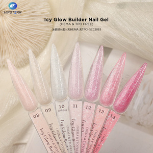 เจลต่อเล็บสีมิลค์กี้ชิมเมอร์แบบใหม่ ปราศจากสาร Hema เจลแข็งติดทนนาน ปราศจากสาร TPO รับผลิตแบรนด์ส่วนตัว - Product Image 4