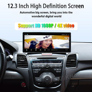 Lecteur multimédia à écran tactile de 12,3 pouces, navigation GPS, CarPlay sans fil, autoradio Android pour Honda Acura RDX 2013-2018 - Product Image 3