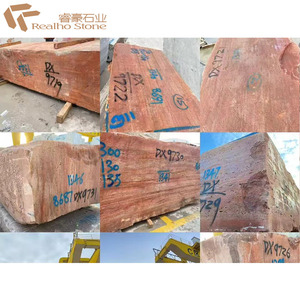 Prix d'usine <span class=keywords><strong>travertin</strong></span> <span class=keywords><strong>rouge</strong></span> poli pour la maison blocs de décoration - Product Image 5