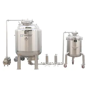Магнитный резервуар для перемешивания ингредиентов с системой фильтрации и хранения